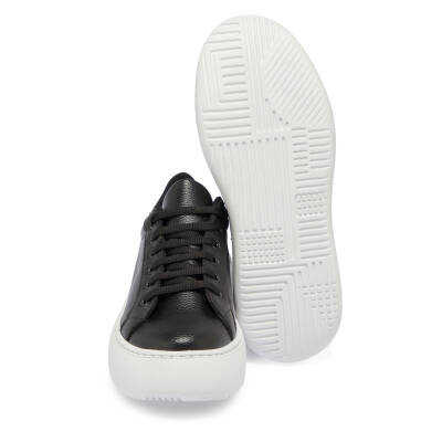  Siyah Vegan Kadın Sneaker - K23IAY210503-O3C - 4