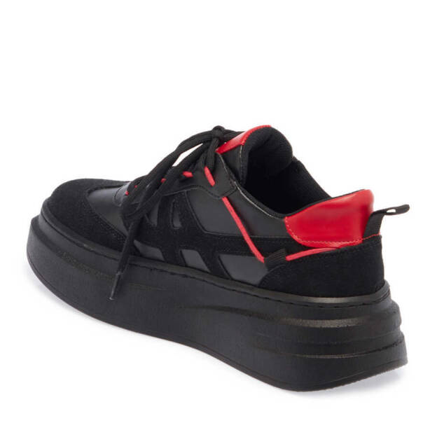 Siyah Vegan Kadın Sneaker - K23S1AY66895-D62 - 2