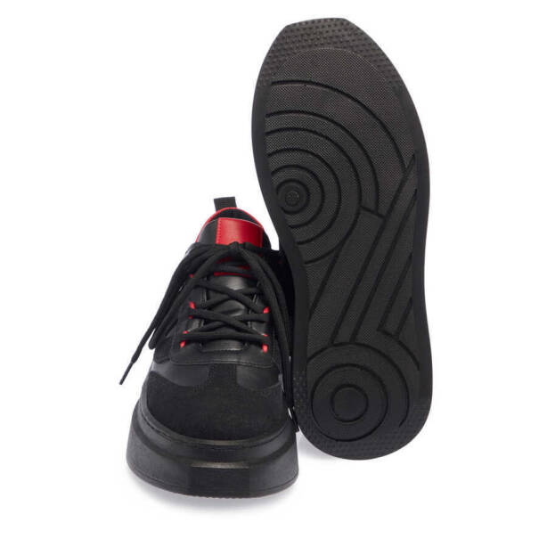 Siyah Vegan Kadın Sneaker - K23S1AY66895-D62 - 4