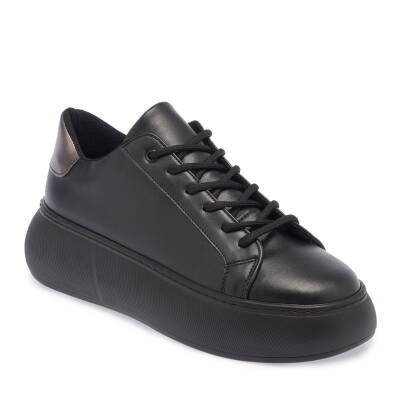  Siyah Vegan Kadın Sneaker - K23S1AY66897-D62 