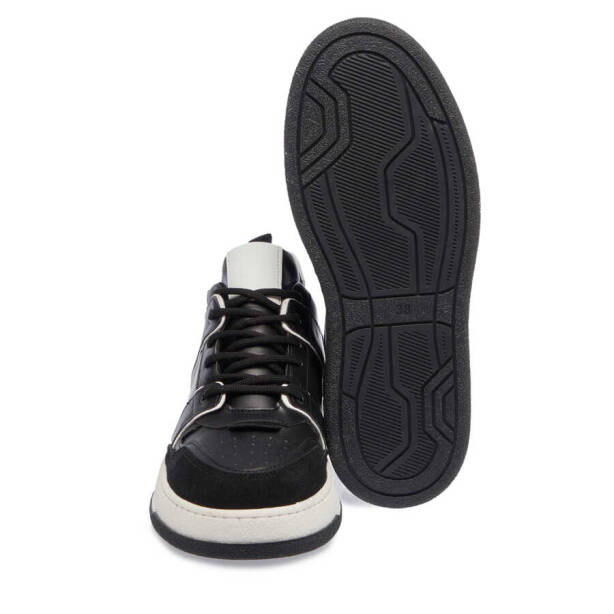 Siyah Vegan Kadın Sneaker - K23S1AY66898-D62 - 4