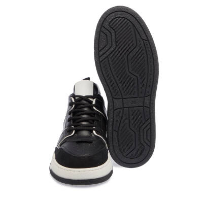  Siyah Vegan Kadın Sneaker - K23S1AY66898-D62 - 4