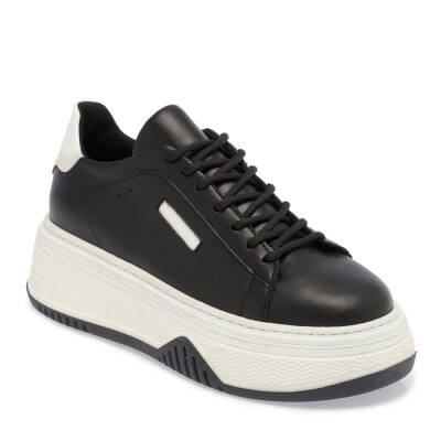 Siyah Vegan Kadın Sneaker - K24I1AY67361-O3C - 1
