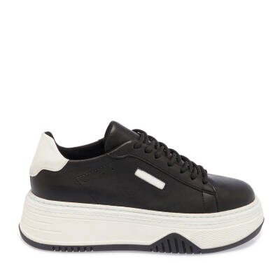 Siyah Vegan Kadın Sneaker - K24I1AY67361-O3C - 3