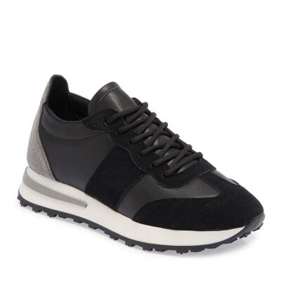  Siyah Vegan Kadın Sneaker - K24I1AY67363-O3C - 1