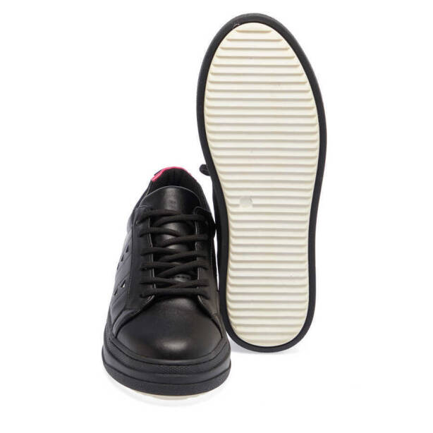 Siyah Vegan Kadın Sneaker - K24I1AY67365-O3C - 4