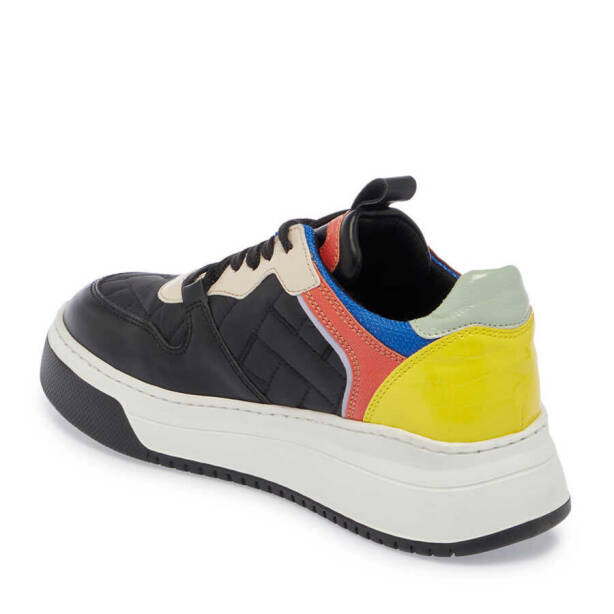 Siyah Vegan Kadın Sneaker - K24I1AY67371-O3C - 2
