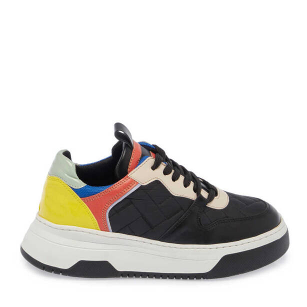 Siyah Vegan Kadın Sneaker - K24I1AY67371-O3C - 3