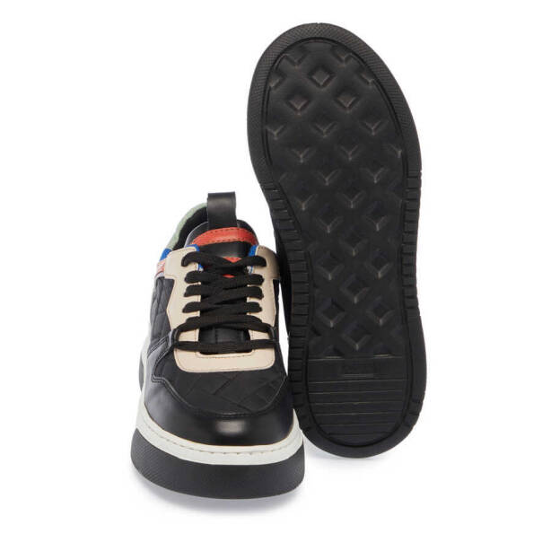 Siyah Vegan Kadın Sneaker - K24I1AY67371-O3C - 4