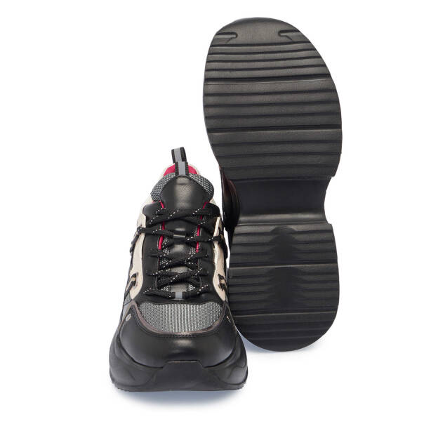 Siyah Vegan Kadın Sneaker - K25I1AY67827-O3C - 4