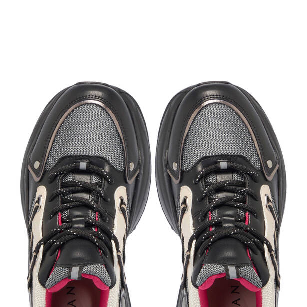 Siyah Vegan Kadın Sneaker - K25I1AY67827-O3C - 5