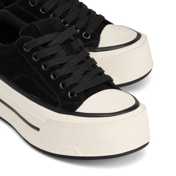 Siyah Vegan Kadın Sneaker - K26S1AY68790-O3C - 3