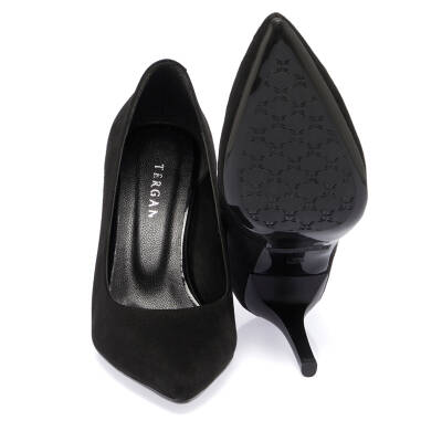  Siyah Vegan Kadın Stiletto - K23S1AY66968-Q4Y - 4