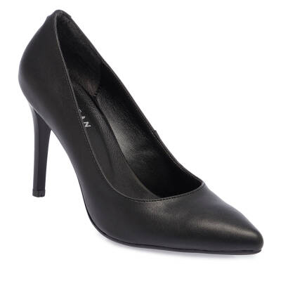  Siyah Vegan Kadın Stiletto - K23S1AY67052-O3C 