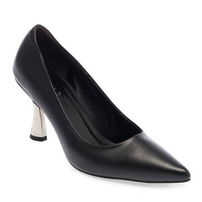  Siyah Vegan Kadın Stiletto - K24I1AY67318-O3C 
