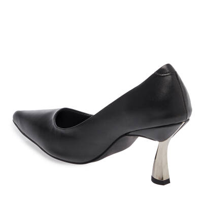  Siyah Vegan Kadın Stiletto - K24I1AY67318-O3C - 2
