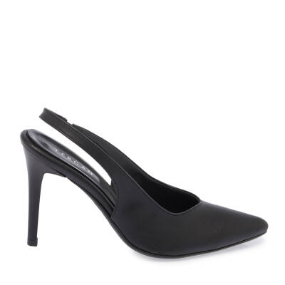  Siyah Vegan Kadın Stiletto - K24I1AY67377-O3C | Siyah - 3