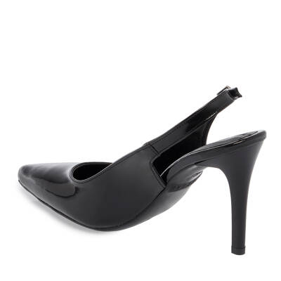  Siyah Vegan Kadın Stiletto - K24I1AY67377-Q4V | Siyah - 2