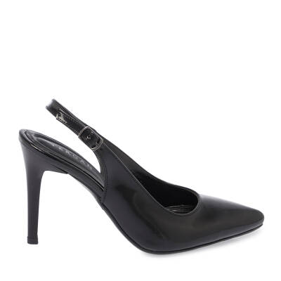  Siyah Vegan Kadın Stiletto - K24I1AY67377-Q4V | Siyah - 3