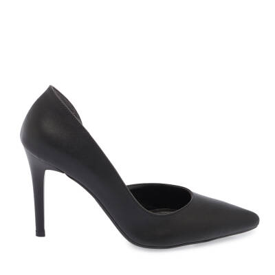  Siyah Vegan Kadın Stiletto - K24I1AY67378-O3C - 3