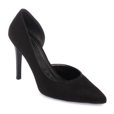  Siyah Vegan Kadın Stiletto - K24I1AY67378-Q4Y 