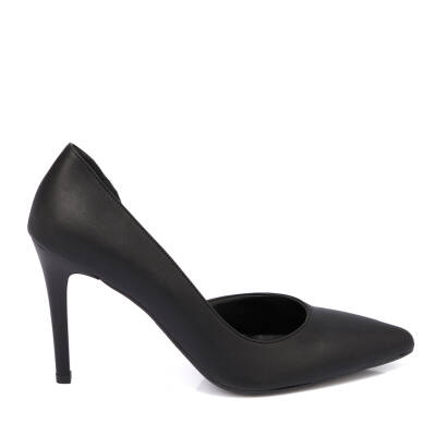  Siyah Vegan Kadın Stiletto - K24I1AY67380-O3C | Siyah - 3