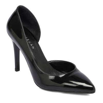  Siyah Vegan Kadın Stiletto - K24I1AY67380-Q4V | Siyah 