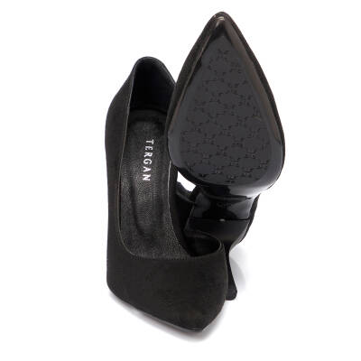  Siyah Vegan Kadın Stiletto - K24I1AY67380-Q4Y | Siyah - 4