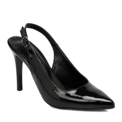  Siyah Vegan Kadın Stiletto - K24I1AY67381-Q4V 