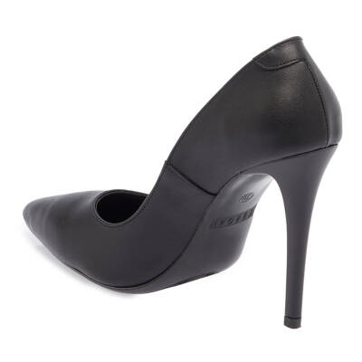 Siyah Vegan Kadın Stiletto - K24I1AY67462-O3C - 2