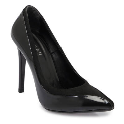 Siyah Vegan Kadın Stiletto - K24I1AY67470-Q4V 