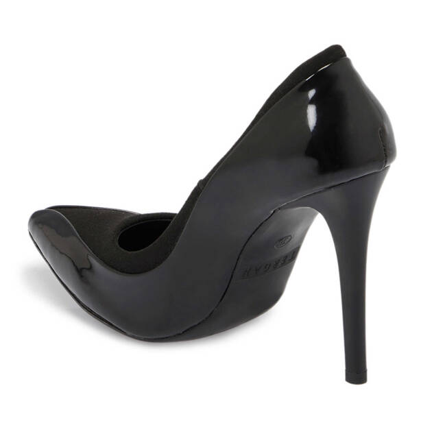 Siyah Vegan Kadın Stiletto - K24I1AY67470-Q4V - 2