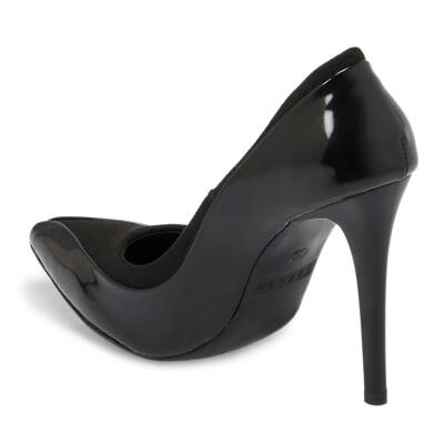Siyah Vegan Kadın Stiletto - K24I1AY67470-Q4V - 2