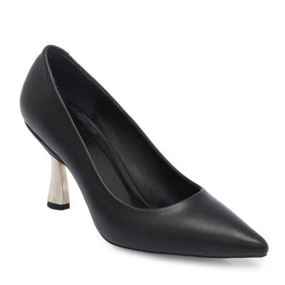 Siyah Vegan Kadın Stiletto - K24S1AY67735-O3C 
