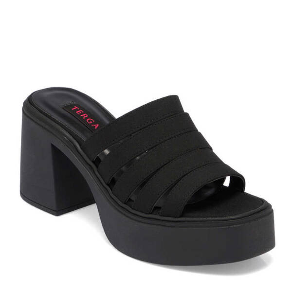 Siyah Vegan Kadın Terlik - K24Y1TR67423-Q8Z - 2