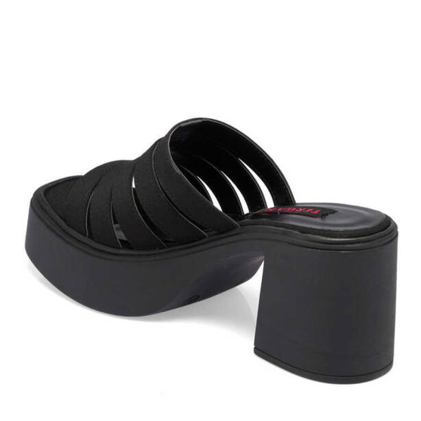 Siyah Vegan Kadın Terlik - K24Y1TR67423-Q8Z - 3