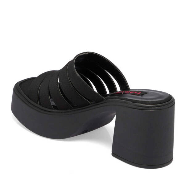 Siyah Vegan Kadın Terlik - K24Y1TR67423-Q8Z - 3