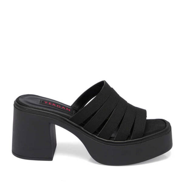 Siyah Vegan Kadın Terlik - K24Y1TR67423-Q8Z - 1