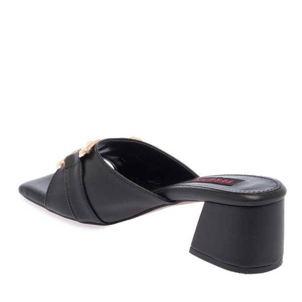 Siyah Vegan Kadın Terlik - K24Y1TR67445-O3C - 3