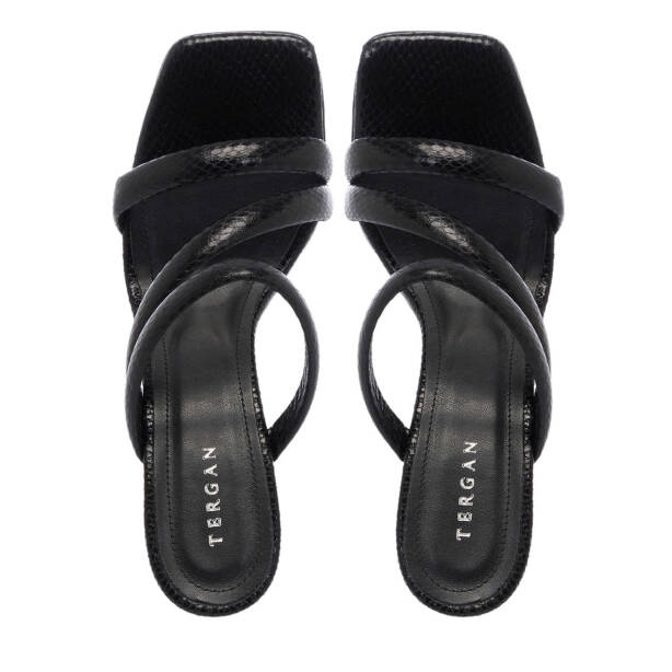 Siyah Vegan Kadın Terlik - K25Y1TR67831-O3C - 5