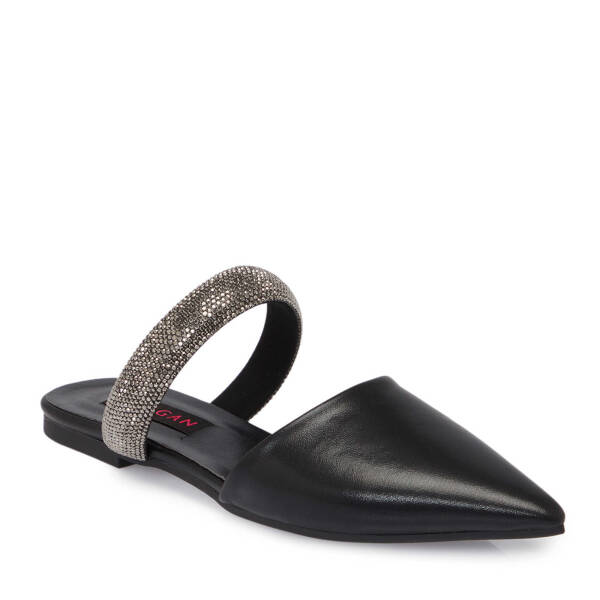 Siyah Vegan Kadın Terlik - K25Y1TR68001-O3C - 1