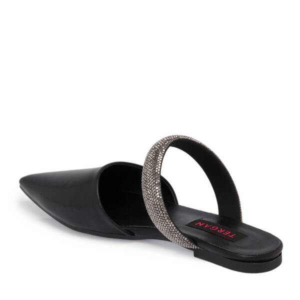 Siyah Vegan Kadın Terlik - K25Y1TR68001-O3C - 2