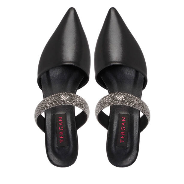 Siyah Vegan Kadın Terlik - K25Y1TR68001-O3C - 5