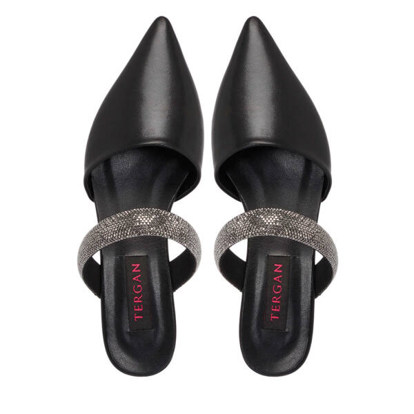 Siyah Vegan Kadın Terlik - K25Y1TR68001-O3C - 5