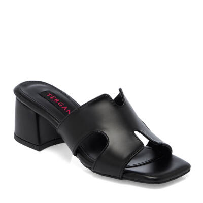 Siyah Vegan Kadın Terlik - K25Y1TR68006-O3C 
