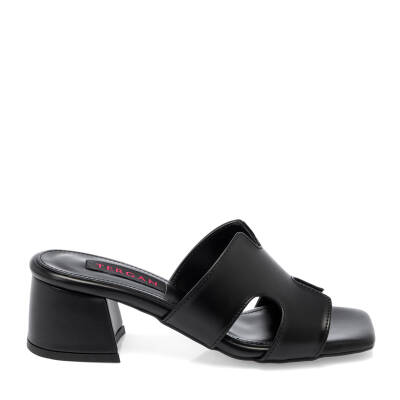 Siyah Vegan Kadın Terlik - K25Y1TR68006-O3C - 3