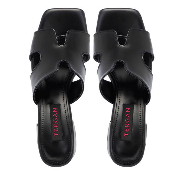 Siyah Vegan Kadın Terlik - K25Y1TR68006-O3C - 5