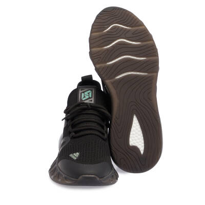 Siyah Vegan-Tekstil Erkek Sneaker - E24I1AY56871-I46 - 4