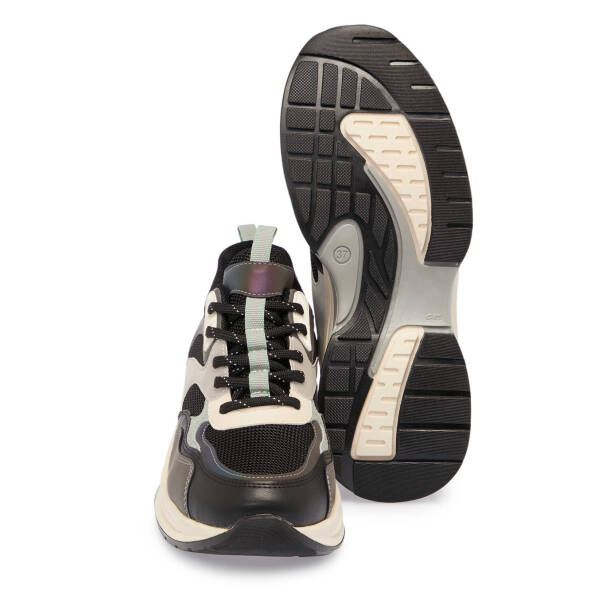 Siyah Vegan - Tekstil Kadın Sneaker - K25S1AY68176-O3C - 4