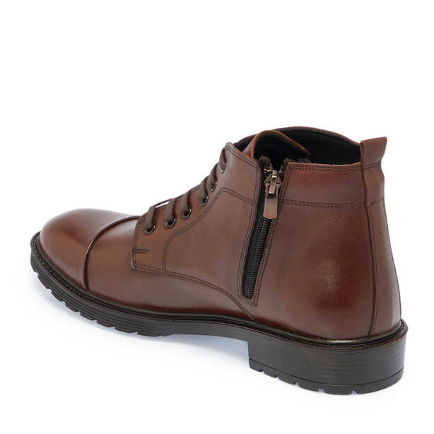 Taba Deri Erkek Bot - E24K1BT57262-A29 - Tergan